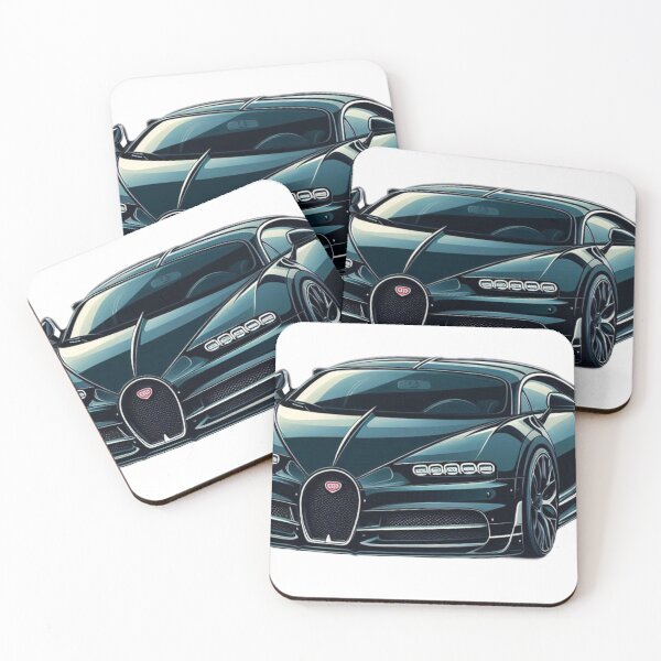 Item preview, Dark Blue Bugatti Art designed and sold by GeneralDaily.