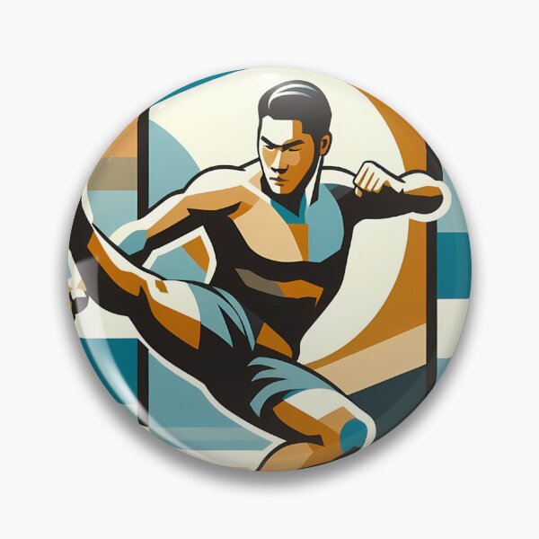 Item preview, Karateka going through a smartphone 33 designed and sold by P2Genies.