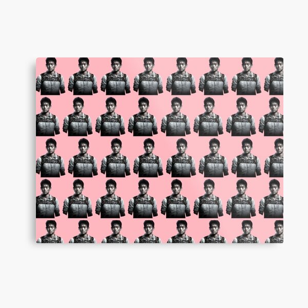 Minho on pink Metal Print