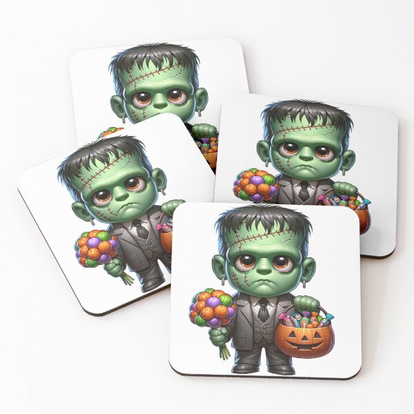 Item preview, Sad Frankenstein with Halloween Candy designed and sold by bdberto12.