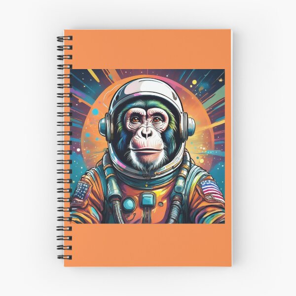 Item preview, Space Chimpanzee astronaut designed and sold by Boxing Kangaroo Retail Company.