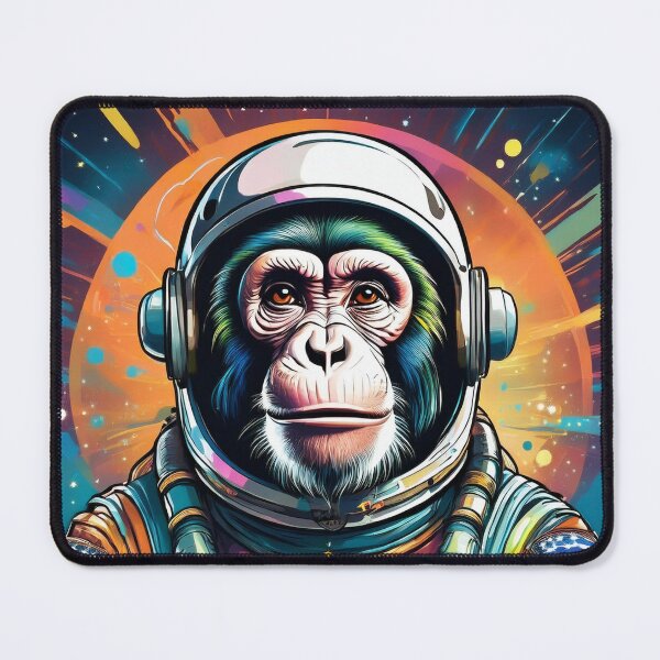Item preview, Space Chimpanzee astronaut designed and sold by Boxing Kangaroo Retail Company.