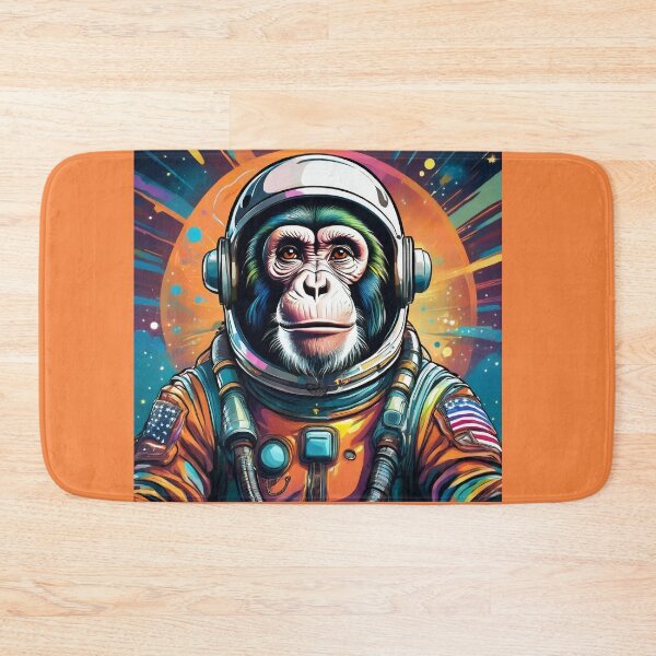 Item preview, Space Chimpanzee astronaut designed and sold by Boxing Kangaroo Retail Company.