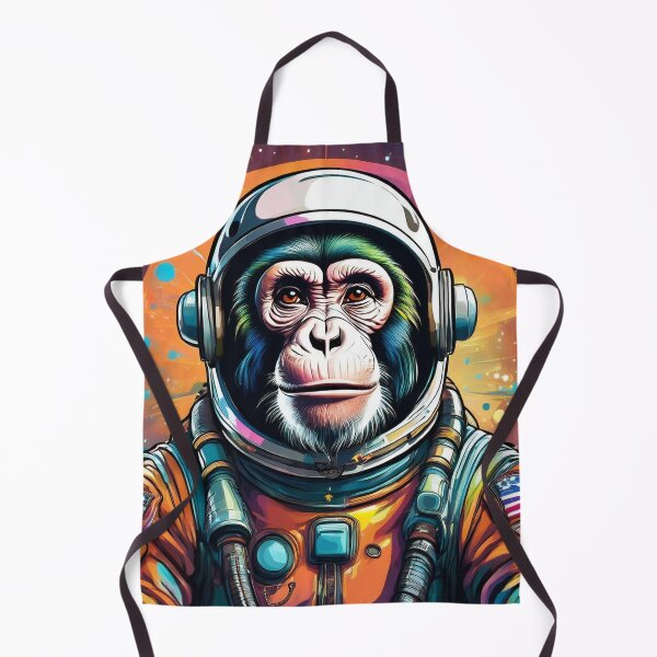 Item preview, Space Chimpanzee astronaut designed and sold by Boxing Kangaroo Retail Company.