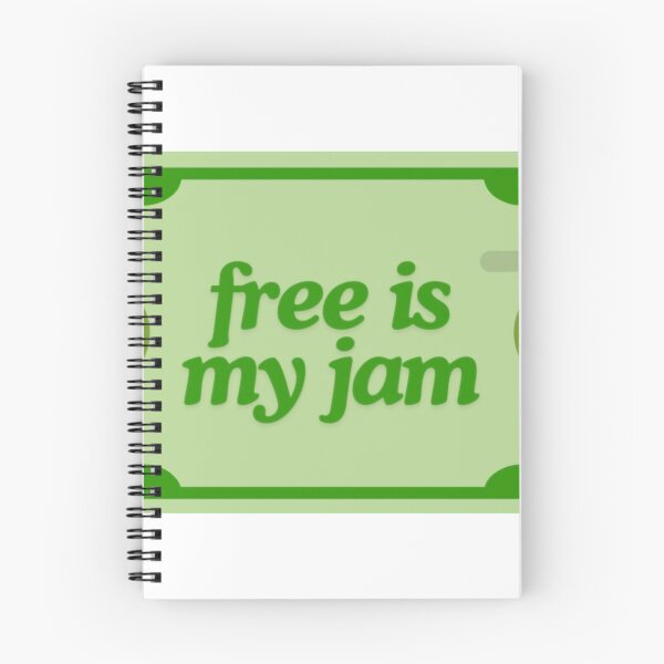 Item preview, Free Is My Jam designed and sold by habitofabbott.