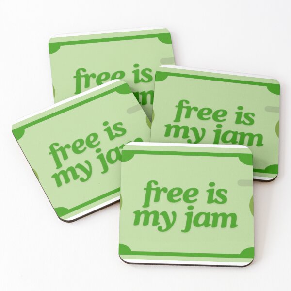 Item preview, Free Is My Jam designed and sold by habitofabbott.
