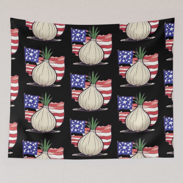 Item preview, American onion flag designed and sold by Temdo7.