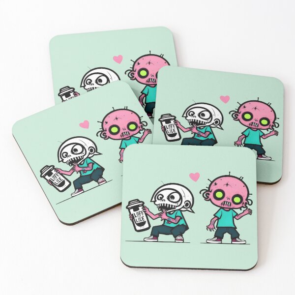 Item preview, Tattooed Zombie Graffiti Duo - Street Art Style designed and sold by Prime-Studio.