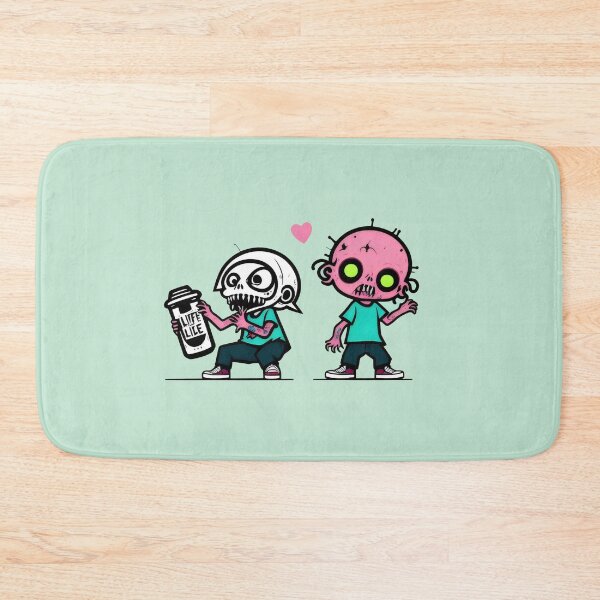 Item preview, Tattooed Zombie Graffiti Duo - Street Art Style designed and sold by Prime-Studio.