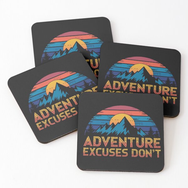 Item preview, Aventure excuses don't t shirt designed and sold by cookigraphic.