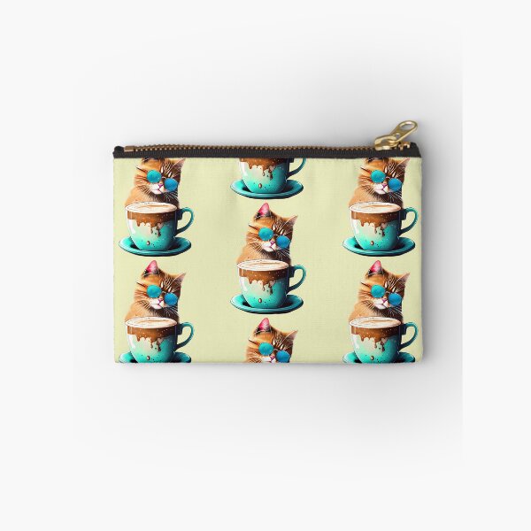 Item preview, Cool Coffee Cat designed and sold by MayRahTee.