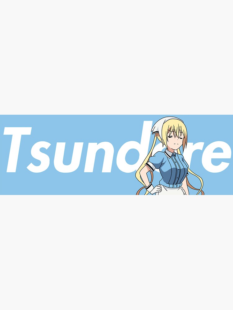 Tsundere Stickers for Sale