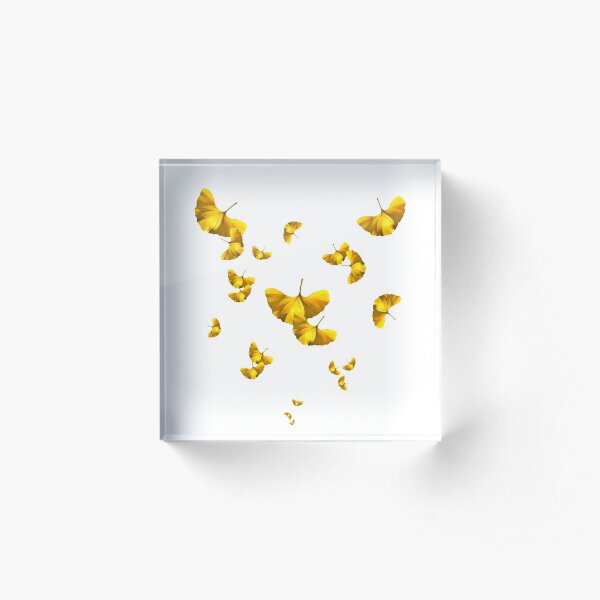 Gingko Acrylic Block