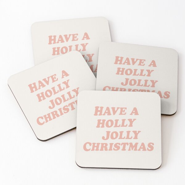 Item preview, Holly Jolly Cream & Peach designed and sold by soundlesswaves.