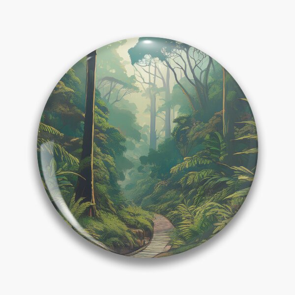 Item preview, Vintage Minimal Retro Travel Poster - Daintree Rainforest Cairns Australia designed and sold by pod24.