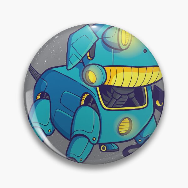Item preview, Blue Robot Dog with Black Cat | Fun Futuristic designed and sold by TurtleDojo.