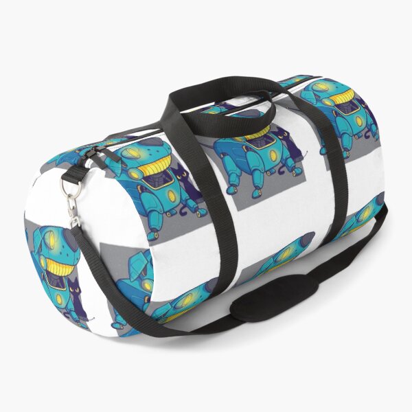 Item preview, Blue Robot Dog with Black Cat | Fun Futuristic designed and sold by TurtleDojo.