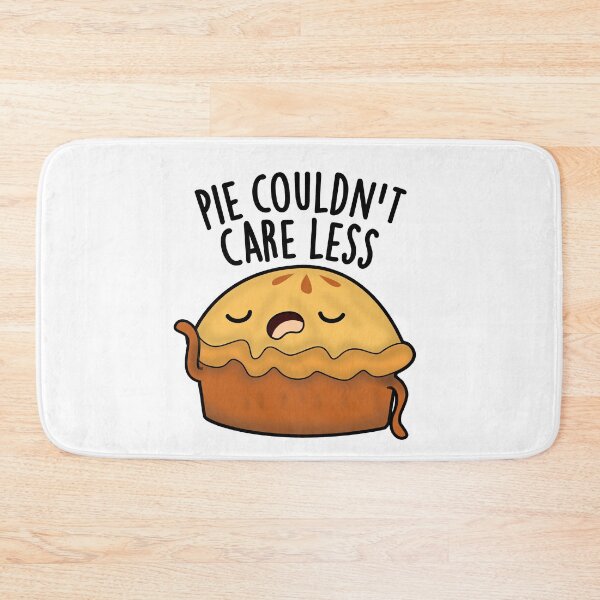 Item preview, Pie Couldn't Care Less Funny Food Pun  designed and sold by punnybone.