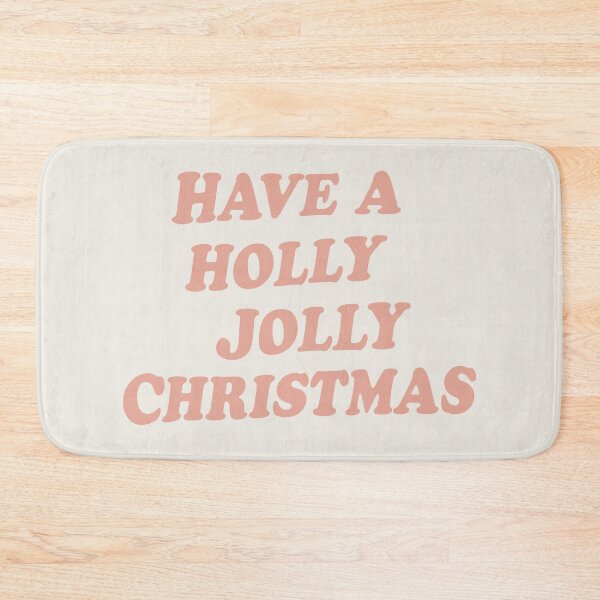 Item preview, Holly Jolly Cream & Peach designed and sold by soundlesswaves.