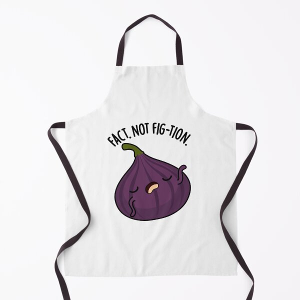 Item preview, Fact Not Fig-tion Funny Fig Pun designed and sold by punnybone.
