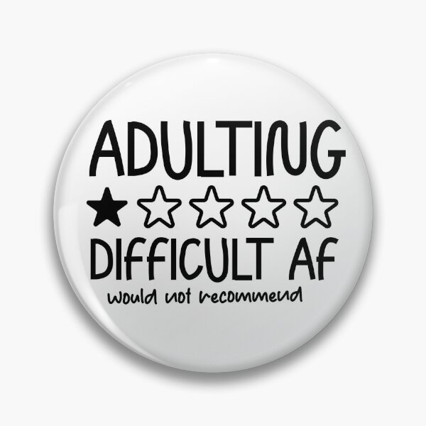 Item preview, Adulting Difficult af would not recommend designed and sold by CleanDecor.