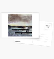 Whitstable Sunset Painting Postcards