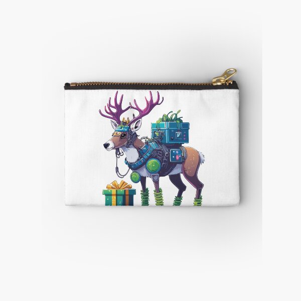 Item preview, reindeer bringing gifts designed and sold by Pr7em.