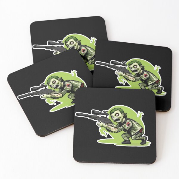 Item preview, Zombie Sniper Soldier - Cool Undead Marksman Art designed and sold by Prime-Studio.