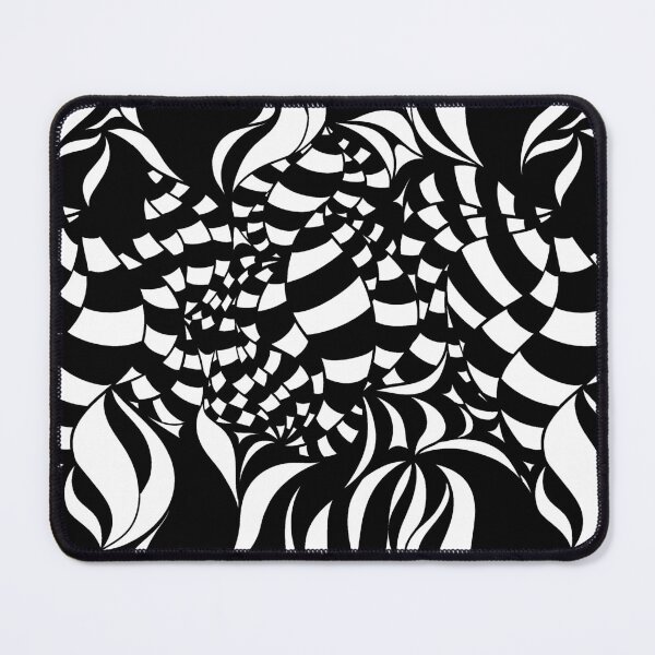 Item preview, Psychedelic Black and White pattern designed and sold by LAEC-Shop.