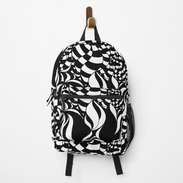 Item preview, Psychedelic Black and White pattern designed and sold by LAEC-Shop.