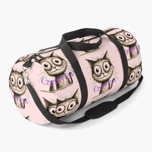 Item preview, Crazy Cat - Fun and Quirky Feline Design designed and sold by SportyAndArtful.