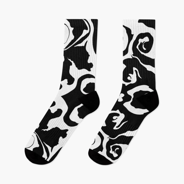 Item preview, Swirling Pattern in Black and White designed and sold by LAEC-Shop.