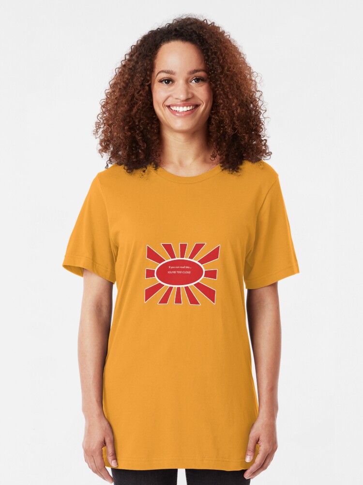 Alternate view of If You Can Read This... Slim Fit T-Shirt