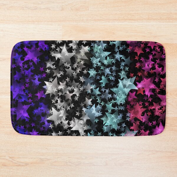 Item preview, Funky Fun Whimsical Starry Abstract Multisexual Pride Flag designed and sold by Chaos Queery.