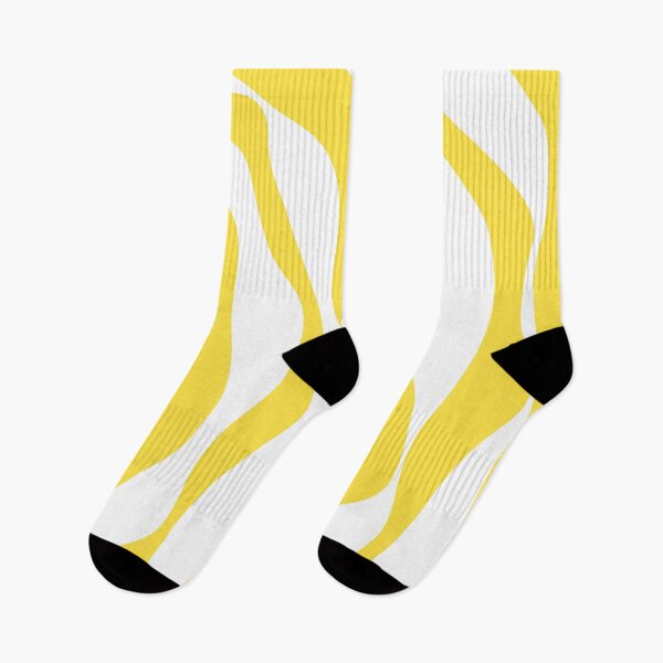 Item preview, Ebb and Flow 4 - Lemon Yellow and White designed and sold by LAEC-Shop.