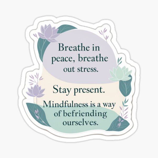 Item preview, Mindful Moments: Serenity Stickers Collection designed and sold by DIGIMARTS.