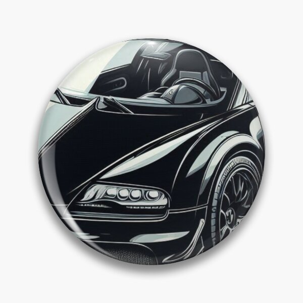 Item preview, Black&White Bugatti Art designed and sold by GeneralDaily.