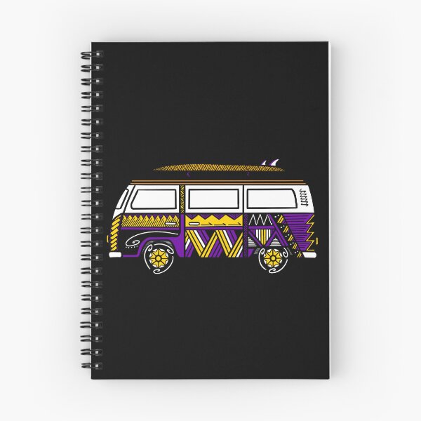 Item preview, Purple Tribal Van with Surfboard designed and sold by Steeb757.