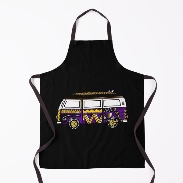 Item preview, Purple Tribal Van with Surfboard designed and sold by Steeb757.