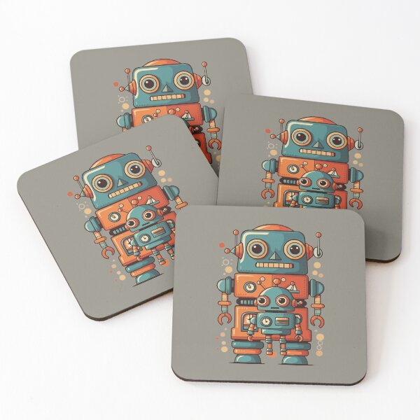 Item preview, Retro Robo-Family designed and sold by MySignatureItems.