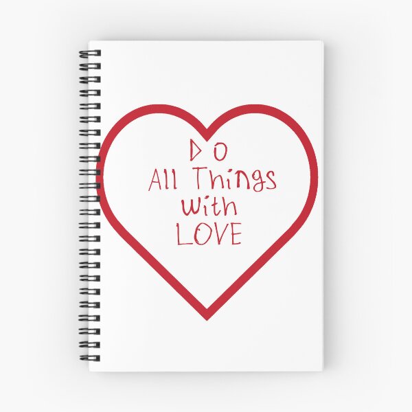 Item preview, Do All Things With Love designed and sold by kinpirks.