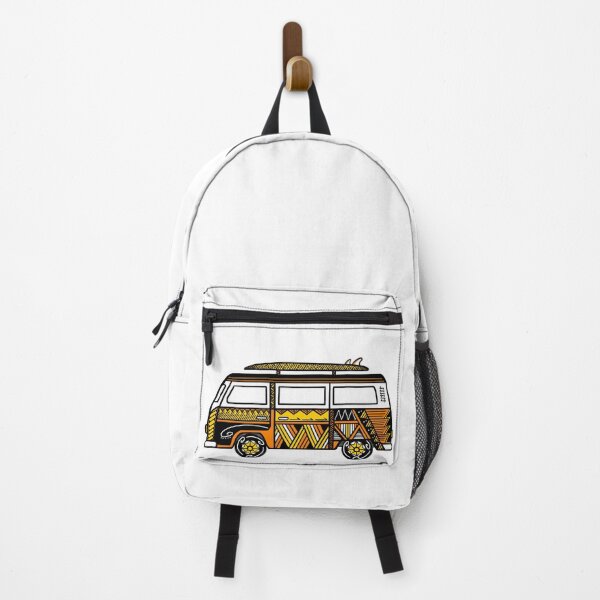 Item preview, Orange Tribal Van with Surfboard designed and sold by Steeb757.