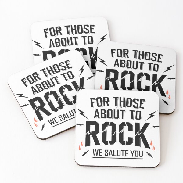 Item preview, For those about to rock we salute you designed and sold by BugiDesignArt.