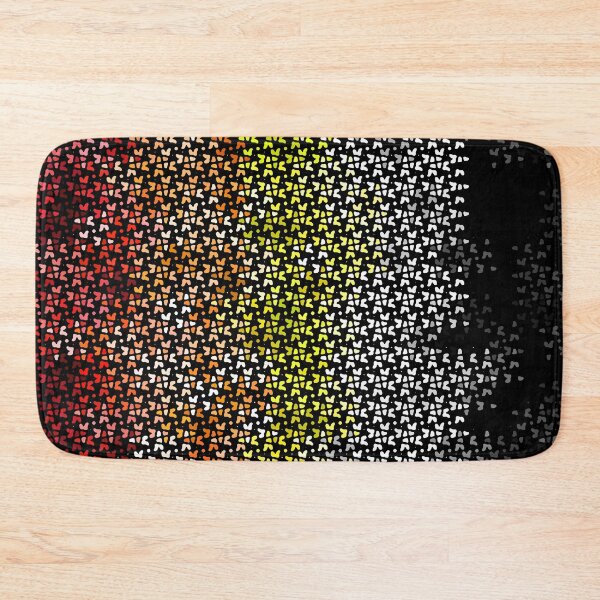 Item preview, Eclectic Groovy Grungy Geometric Abstract Lithsexual Pride Flag designed and sold by Chaos Queery.