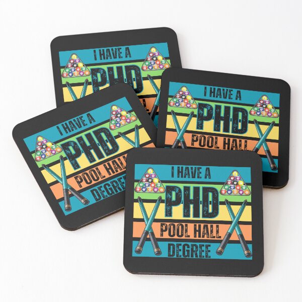 Item preview, I Have A PHD Pool Hall Degree designed and sold by AlienOccupation.