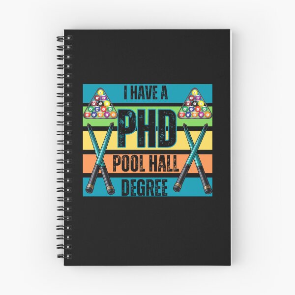 Item preview, I Have A PHD Pool Hall Degree designed and sold by AlienOccupation.
