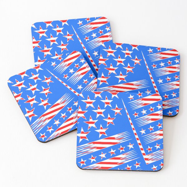 Item preview, Dynamic Stars and Stripes Pattern designed and sold by SportyAndArtful.