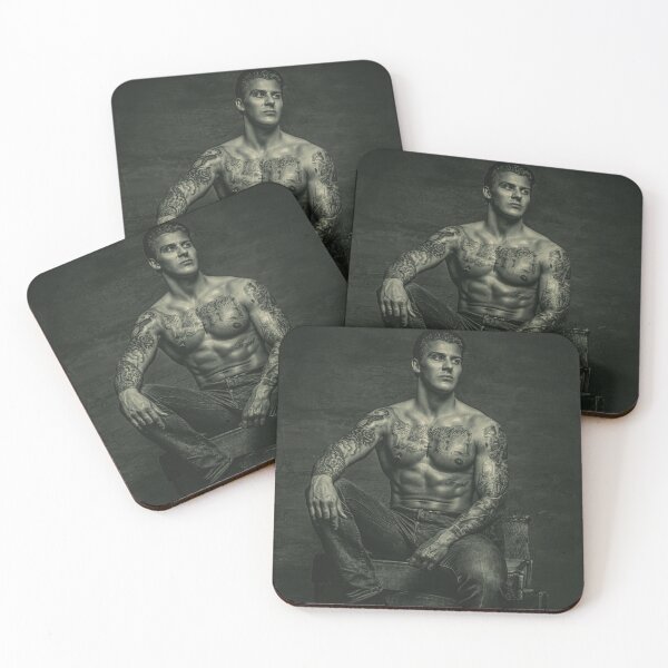 Item preview, Bruce: Tattooed Muscular Bad Boy Erotic Male designed and sold by Atlas Kai.