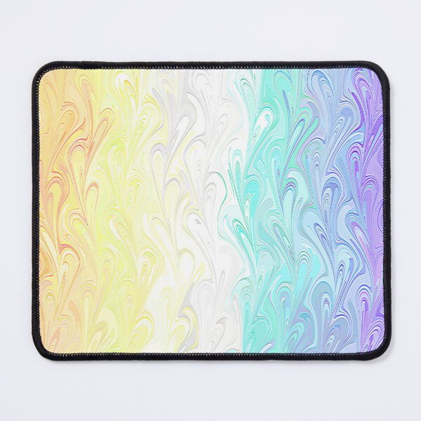 Item preview, Groovy Trippy Squiggly Wavy Boho Hippie Abstract Genderfaun Pride Flag designed and sold by Chaos Queery.