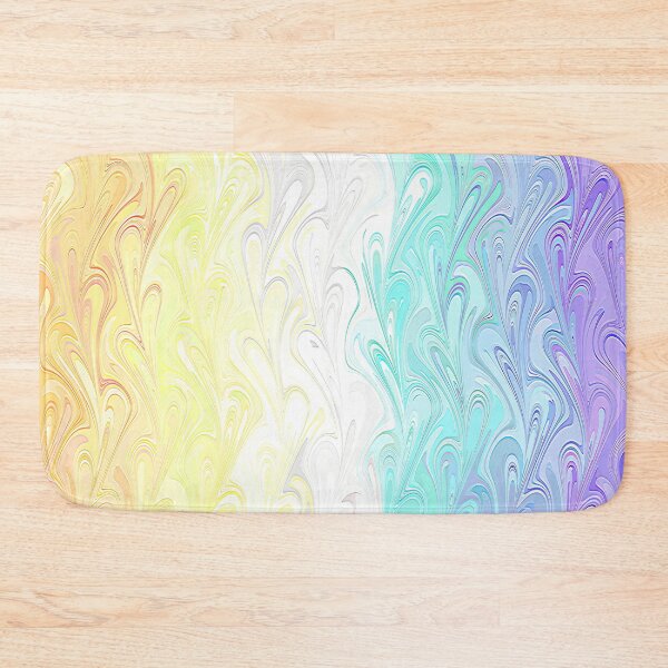 Item preview, Groovy Trippy Squiggly Wavy Boho Hippie Abstract Genderfaun Pride Flag designed and sold by Chaos Queery.